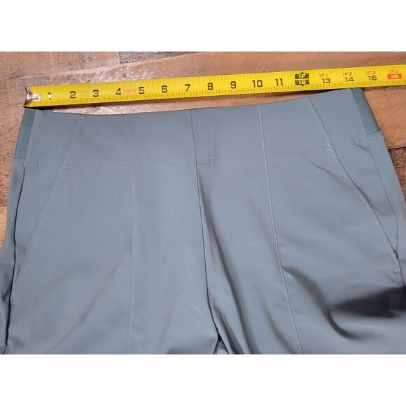 Athleta Womens 10P Cosmic Kick Flare Pull On Pant Metropolis‎ Gray Casual 981485 - Picture 10 of 13